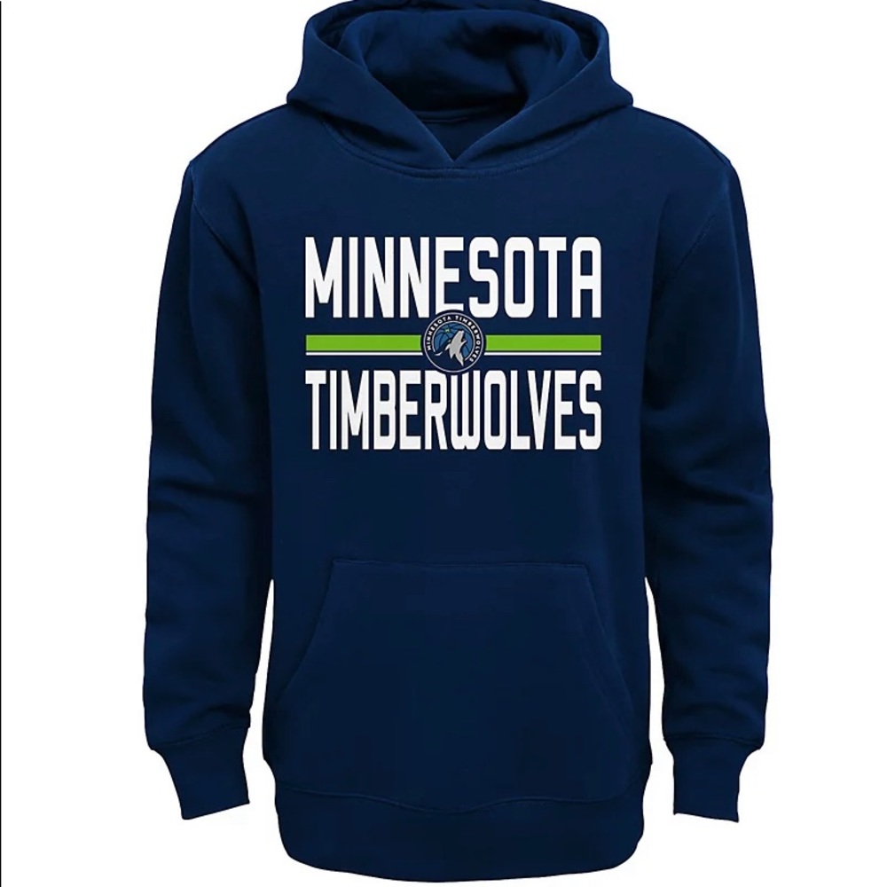 NWT Boys XS Timberwolves Hoodie